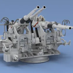 Bofors 40 mm quadruple