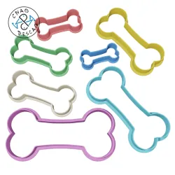 Bone Silhouette - Cookie Cutter - Fondant -Polymer Clay