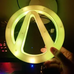 Borderlands Logo LED Sign