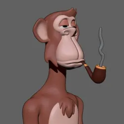 Bored Ape Bust 014