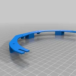 Bracket for pressing the glass against the gears for sand polisher - Prusa mini printable
