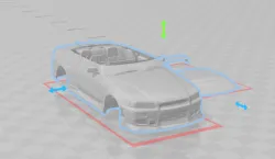 Brian's Nissan Skyline GTR R34 (with Interior)