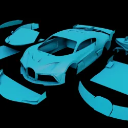 Bugatti divo 3d printable