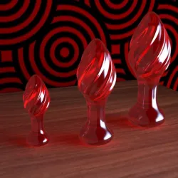 Butt Plug Set | Butt Plug #4 Twirly