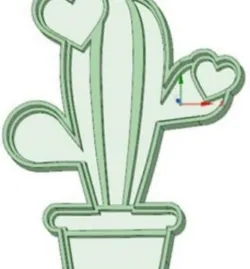 cactus cookie cutter