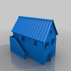Casetta per presepe - crib house