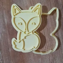 cookie cutter fox- cutting fox