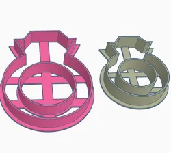 Cookie cutter ring