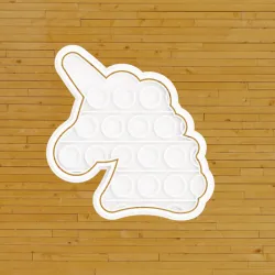 Cookie Cutter unicorn pop