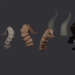 Cosplay Horn , Demon Horn, Dragon horns, Dragon Horn, DND Horns