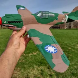Curtiss P-40B/C Warhawk 600mm