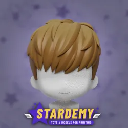 Custom Hair Nendoroid Chibi Luke Stardemy