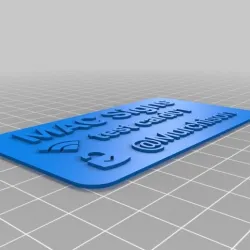 Customized Wi-Fi sign