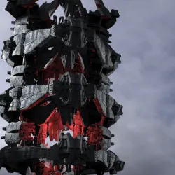 Dark Cube base Flag Ocean base 1