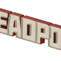 Deadpool lamp