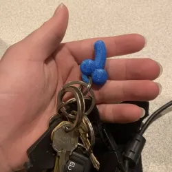 Dick Keychain