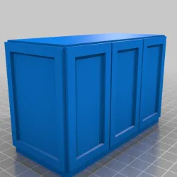 Dollhouse kitchen island