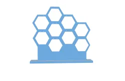 Earring hexagon Display Stand