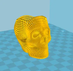 easy to make skull