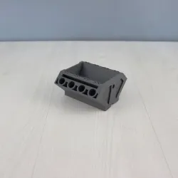 Engine block V8 pen holder
