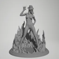 Female Freddy Krueger v1