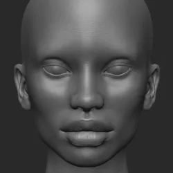 FEMALE HEAD REFENCE MODEL