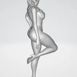 FIGURE Sexy girl MELINA topless 2