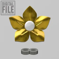 Final Fantasy VII Remake - Aerith's Necklace - fan made 3D model
