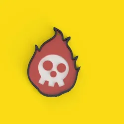 Fire force keychain