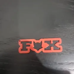 fox keychain