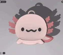 free axolotl keychain