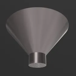 FUNNEL WITH RESIN FILTER - FUNNEL WITH RESIN FILTER