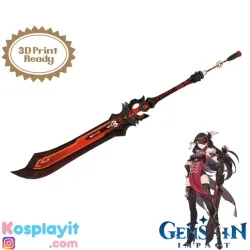 Genshin Impact -  Blackcliff Slasher - Digital 3D Model Files - Beidou Cosplay