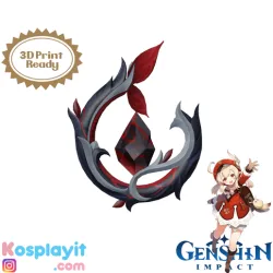 Genshin Impact - Frostbearer - Digital 3D Model Files - Klee Cosplay