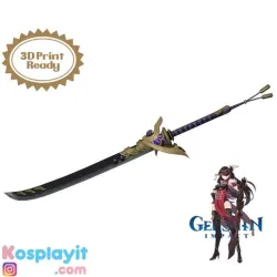 Genshin Impact - Katsuragikiri Nagamasa - Digital 3D Model Files - Beidou Cosplay