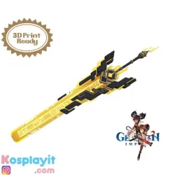 Genshin Impact - The Unforged - Digital 3D Model -  Genshin Impact Cosplay