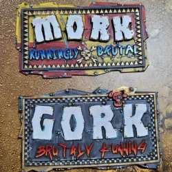Gork & Mork Plaques