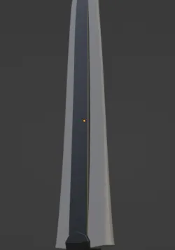 Guts, Dragonslayer sword. lowpoly.