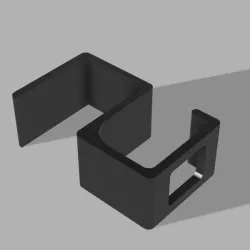 Headphone holder for shelf