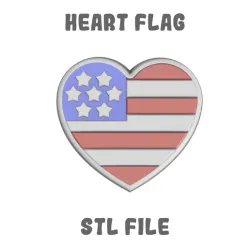 Heart flag