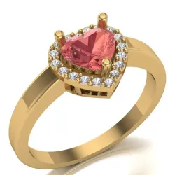 Heart Ring STL 3D Model for 3D Printing