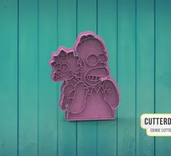 Homer Simpson Cookie Cutter M4