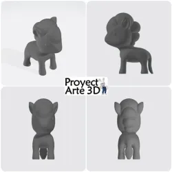Horse keychain