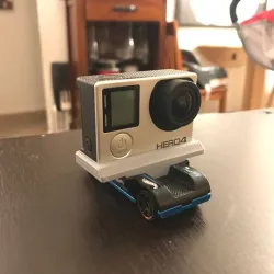 Hot Wheels GoPro Car to GoPro 3 & 4 Adapter