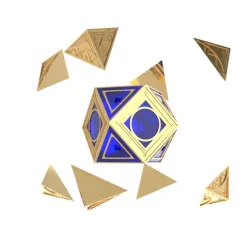 Jedi Holocron with LED incent