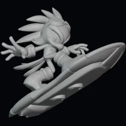 Jet the Hawk Sonic Figure