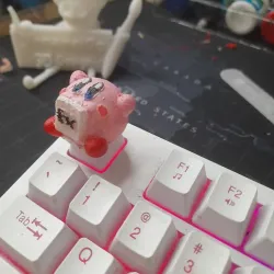 kirby esc swallow  keycap