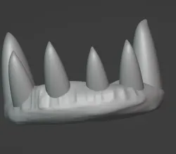 krampus teeth 3