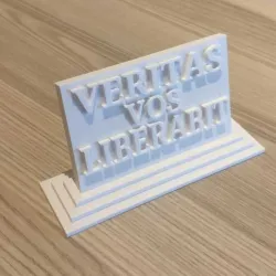 Latin Quote Plaques