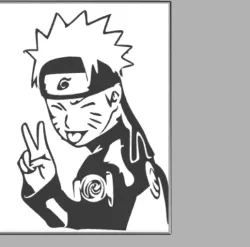 led lamp panel naruto